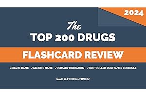 The Top 200 Drugs Flashcard Review for 2024
