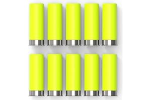 FIREGOWIN Pro 12GA Dummy Rounds – Training Snap Caps, Reusable Dry Fire Training Round with Rubber Primers -Green Type 10 Pac