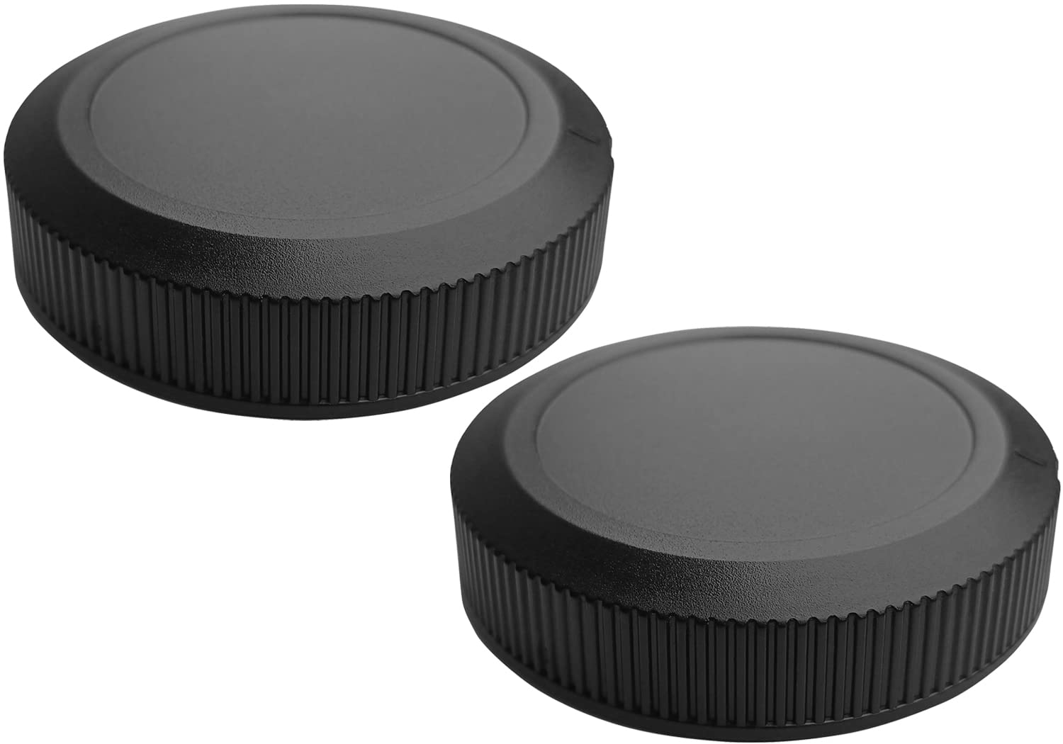 RF Rear Lens Cap Cover for Canon EOS R100 R50 R10 R8 R7 R6 R6 Mark II R5 R5C R3 R RP More Canon RF Mount Camera(for Accessories),HUIPUXIANG [2 Pack]