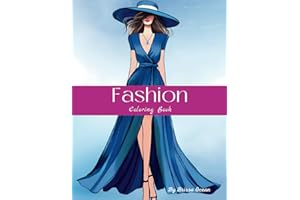 Fashion Coloring Book For Adults. Glamour and Glitz: A Sparkling Coloring Book for Fashionable Adults: Get Creative with These 55 Dazzling and Trendy Designs. Coloring Book For Adults Relaxation.