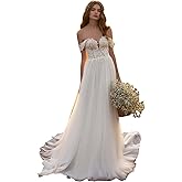 Lace Wedding Dresses for Bride 2025 Long Appliques Mermaid Simple Boho Beach Bridal Dresses for Women