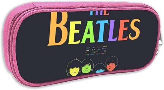 Amazon Co Jp The Beatles ビートルズ ステーショナリーバッグ 大容量のペンケース 丈夫で耐摩耗性 学校 オフィス 旅行に適しています 服 ファッション小物