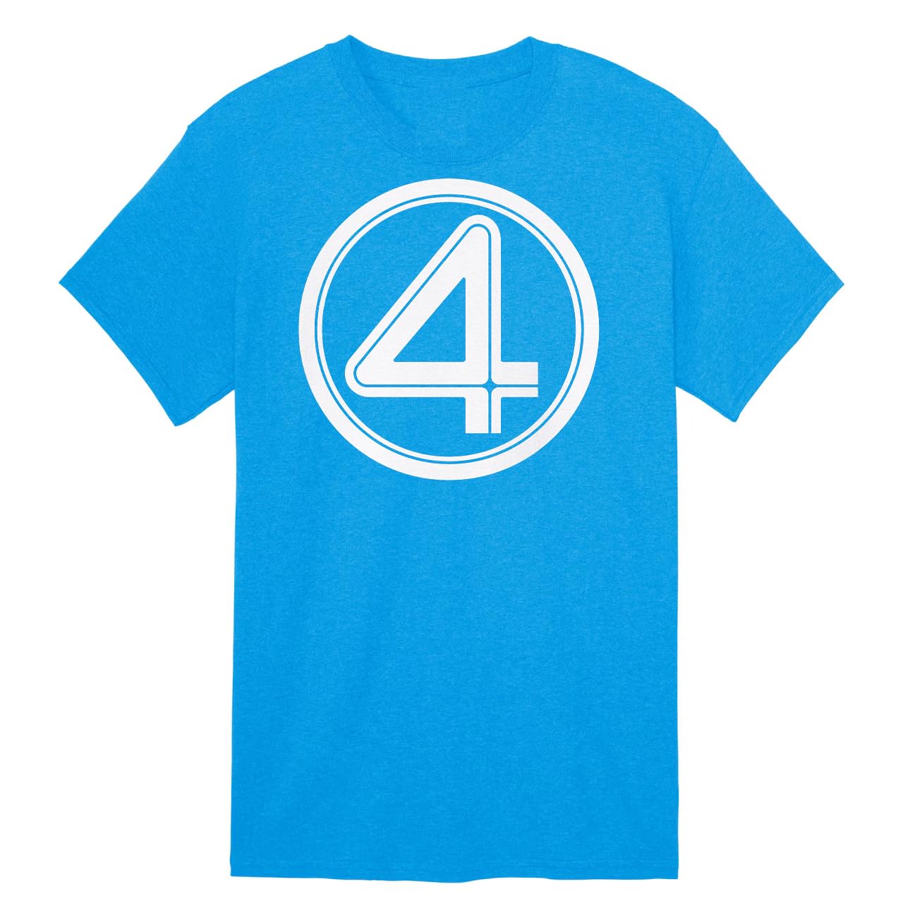 Photo 1 of Marvel Fantastic Four Logo Symbol First Steps T-Shirt(LG, Sapphire)