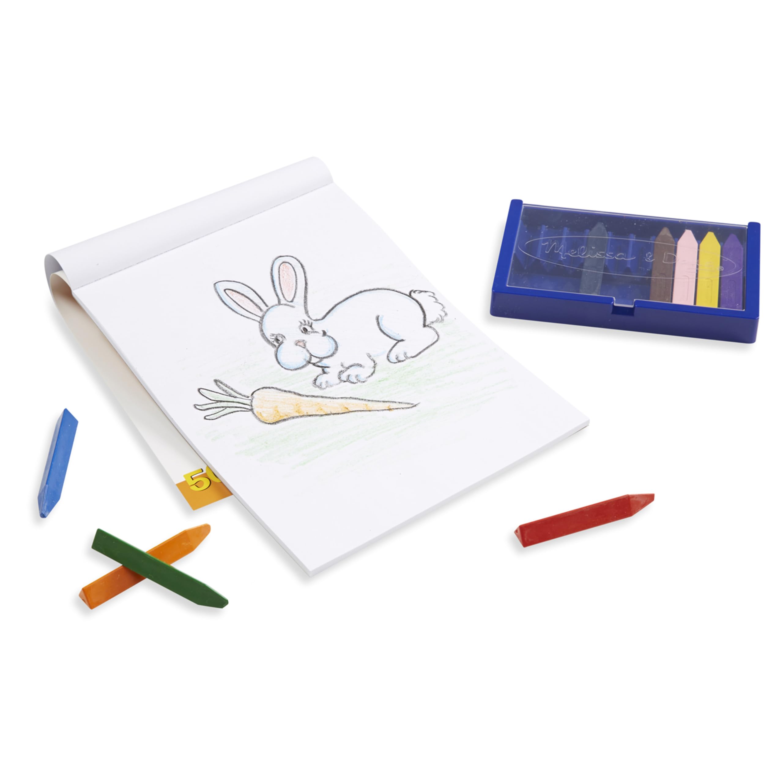 Melissa & Doug Drawing Pad (9 x 12 inches) with 50 Sheets of White Bond Paper