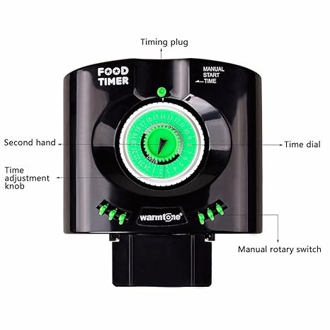 Buy Vnobwa Home Aquarium Automatic Practical Fish Food Timer
