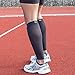 EXOUS BODYGEAR Compression Calf Sleeve - Graduated Compression Socks For Shin Splint, Recovery, Varicose Veins, Maternity, Pregnancy For Men & Women (small - medium) Calf size 12