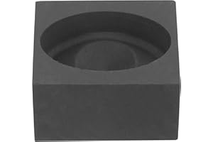 Alipis Graphite Heart-shaped Ingot Mold for Melting Casting Metal Refining Silver Gold Copper Zinc