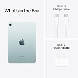 Apple iPad mini A17 Pro 8.3in 128GB Wi Fi 6E Touch ID Blue view 6