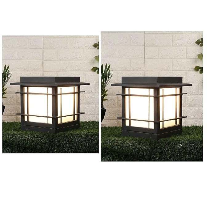 Gate Light for Home gate Decoration Modern Unbreakable PVC Glass