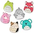 Top Trenz Pop Fidgety Mystery Bag- Stress-Relieving Sensory Toy, Party Favors, and Engaging Hand Activity – Comes with 1 Mystery Squishmallows Pop Toy per Purchase