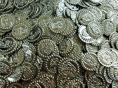 Belly Dance Hip Scarf Belt Beads Coins Beads Silver Brass King Tut Handmade (400) 413