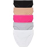 Victoria's Secret Women's Cotton Brief Underwear, Full Coverage Panties for Women, Multi Pack (XS-XXL)