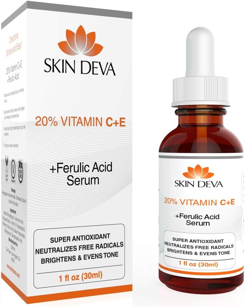 SKIN DEVA 20 Vitamin C and E with Ferulic acid, for acne scars