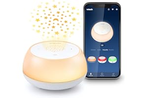 VTech BC8213 V-Hush Junior Sleep Training Soother with 40 Stories/Songs/Sounds & Record Your own Voice. Portable Bluetooth HD