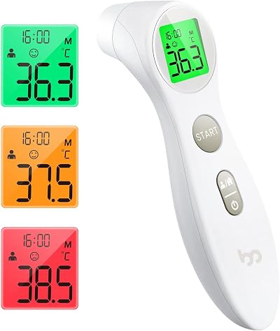 femometer Forehead Thermometer No-Touch Infrared LCD 1s 3in1