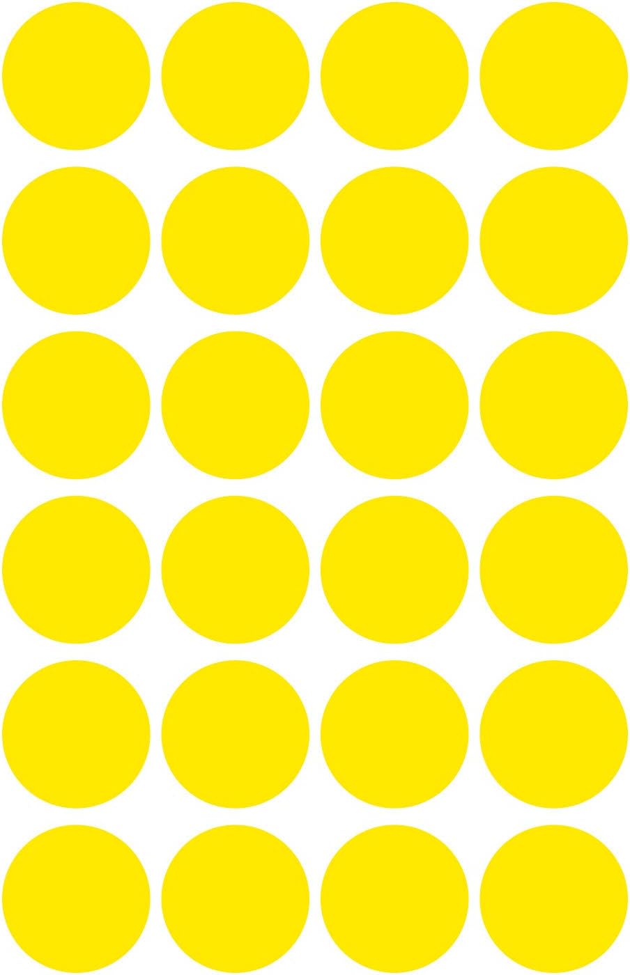 Avery Colour Coding Dots 96 ø18mm Labels Yellow, Klein - Image 3