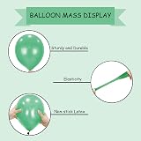 SHATCHI Green Balloons 10 Pack 12 Inch Thick Latex Biodegradable view 4