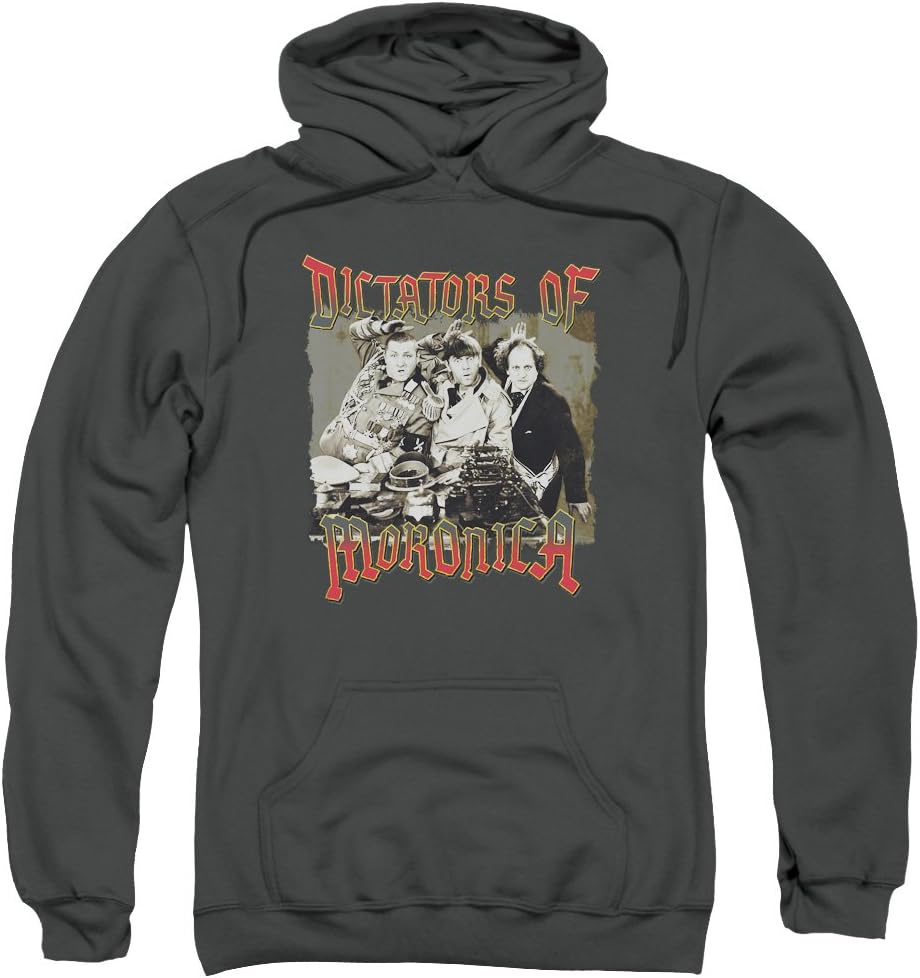 Three Stooges - Mens Moronica Pullover Hoodie