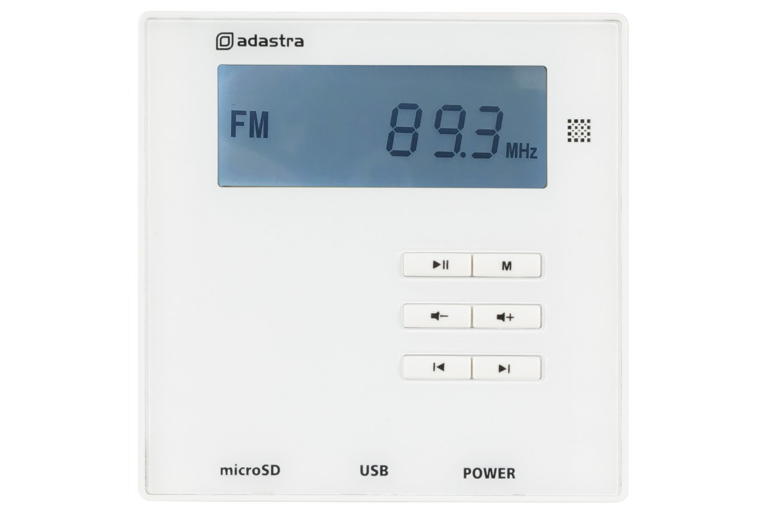 Wall Mount Pa Amplifier System With 2x Ceiling Speakers Usb Sd Fm