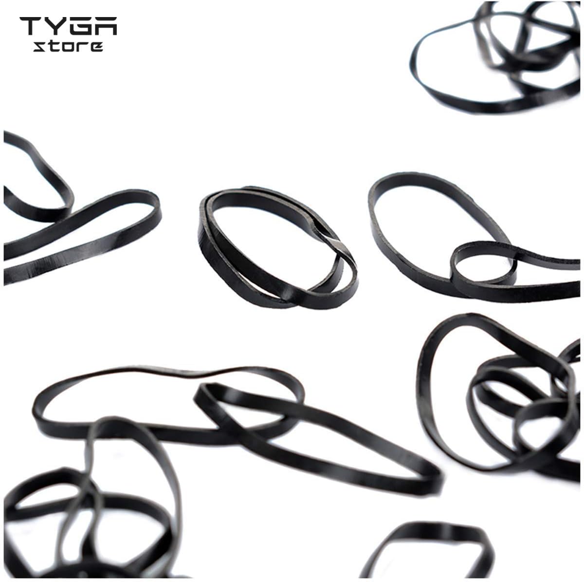 TYGA Store Pack of 1000 Mini Rubber Bands Soft Elastic Bands for Kids Hair Braids Ponytail Hair - Image 4