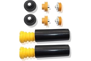 PRIPRILOD Rear Upper Lower Shock Mounts Grommets and Bump Stops Kit Compatible with BMW E82 E87 E88 E90 E92 E93 128i 135i 323i 325xi 328i 328xi 330i 335i 335d 2006-2015# 3353676733401 33506771737 33506771738