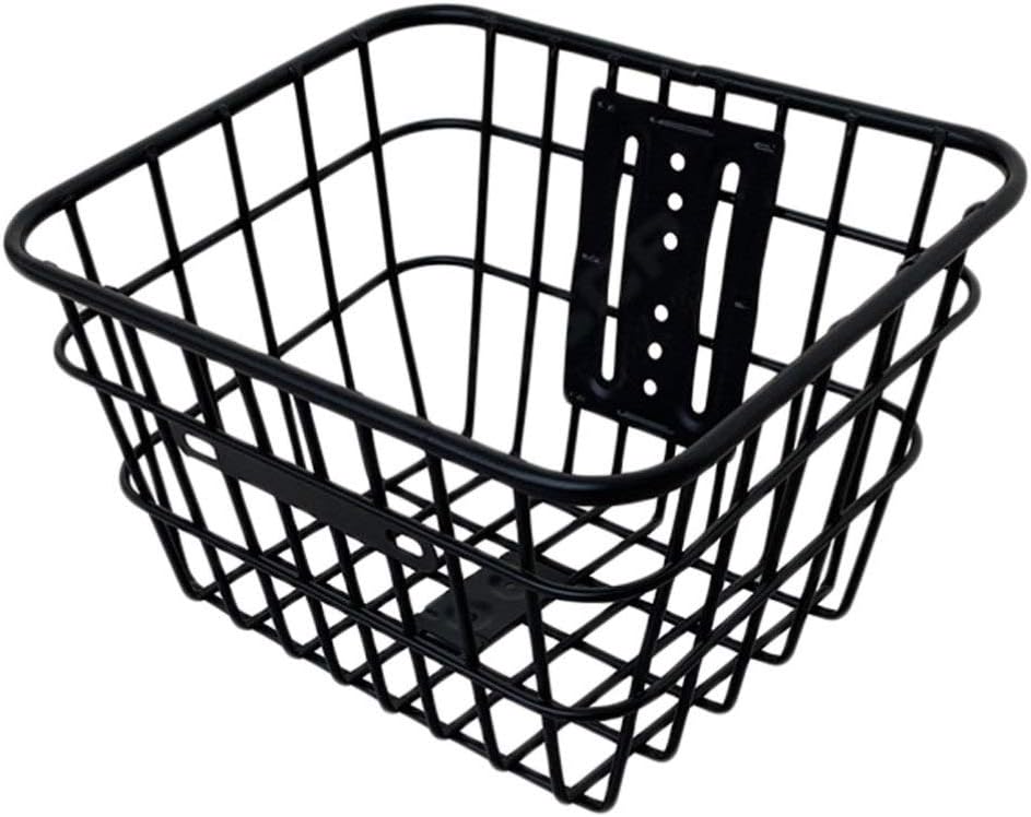 CLISPEED Iron Wire Bike Basket Vintage Retro Bicycle Front