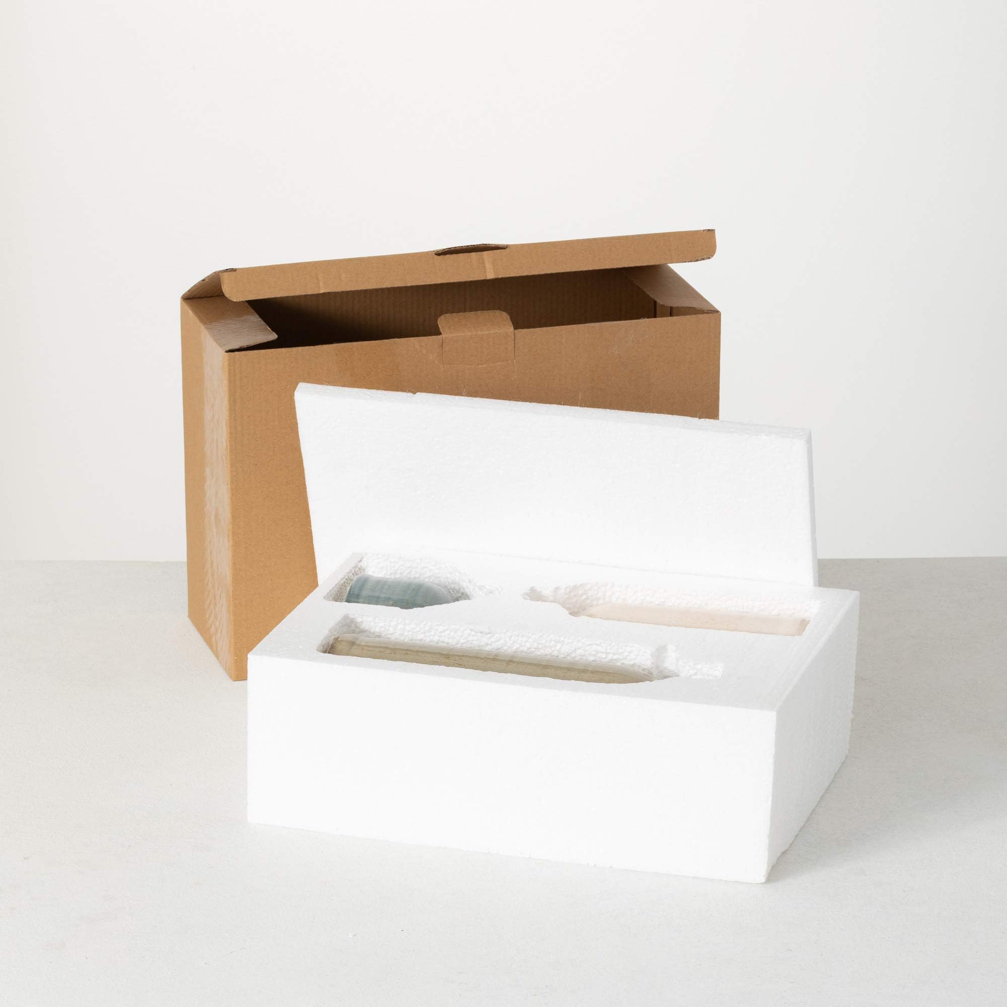 Sullivans Ceramic Jug Vase Set, Farmhouse Decor, Kitchen, Bedroom, Office, Living Room, Bathroom, & Coffee Table Centerpiece Decorations, Vases for Decor, Mantle & Shelf (CM2431) - Image 9