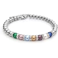Personalized Mothers Bracelet 