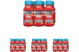 Enfagrow NeuroPro Toddler Nutritional Drink 8 fl. oz. Ready to Use (6 Bottles) Prebiotics for Immune Support, DHA for Brain Development, Iron, Non-GMO, Natural Milk Flavor (Toddler Next Step) Enfamil