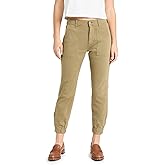 7 For All Mankind Women's Darted Boyfriend Joggers in Army