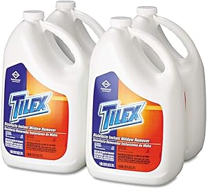 Disinfects Instant Mildew Remover Refill Bottle, 128 fl oz, (Pack of 4) by: Tilex