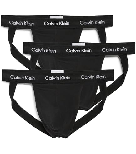 Calvin Klein Men's Intense Power 3-Pack Jock Strap at Amazon Men's