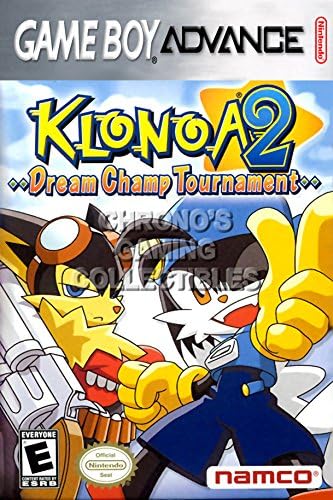 CGC Huge Poster - Klonoa 2 Dream Champ Tournament - Nintendo Game Boy Advance GBA - GBA038 (24" X 36")