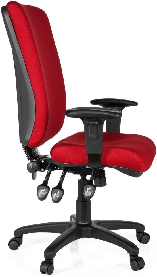 hjh OFFICE ZENIT HIGH Executive Chair - Red - Image 4