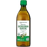 Amazon Grocery, Organic Extra Virgin Olive Oil, 16.9 Fl Oz