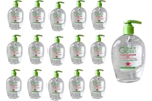 GBG Hand Sanitizer - Premium Quality 500ml Alcohol Sanitizer Gel - 65% Alcohol Sanitizer - Refillable Discovery Pack - Ideal 