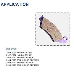ECCPP Brake Pads Fits for Honda CR125R CR250 CR250R