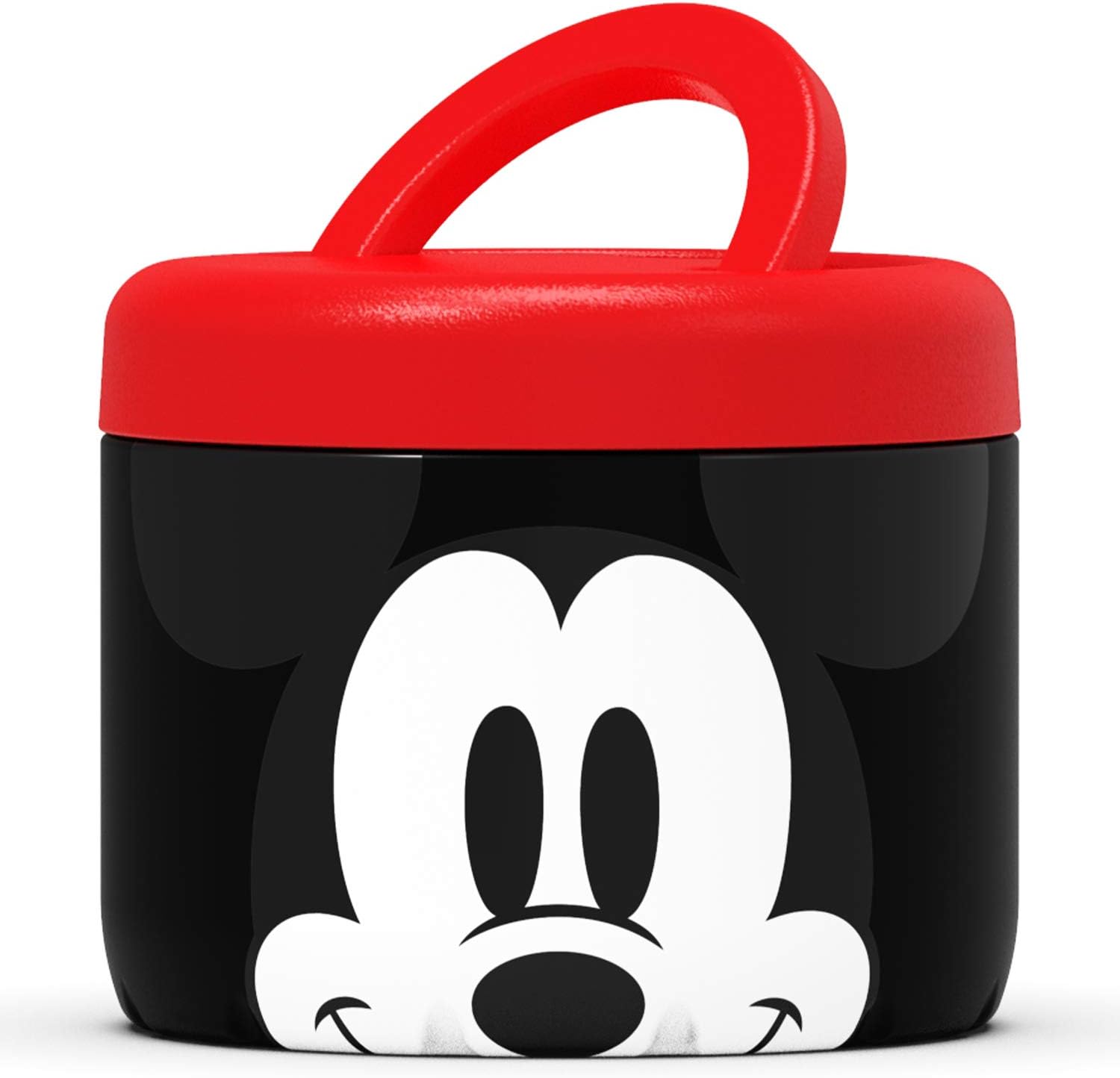 S'nack by S'well Stainless Steel Food Container - 24 Fl Oz - Disney Hello Mickey Mouse - Double-Layered Insulated Bowls Keep Food and Drinks Food and Drinks Cold for 12 Hours and Hot for 7 Hours