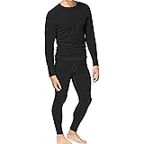 Place and Street Men’s Cotton Thermal Underwear Set Shirt Pants Long Johns