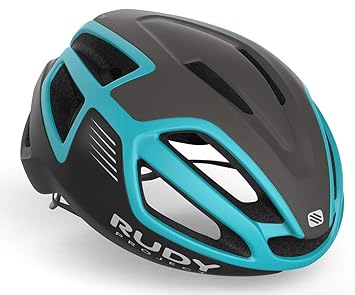 Rudy Project Spectrum - Casco de Bicicleta - Negro/Turquesa Contorno ...