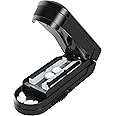 Upgraded Adjustable Pill Cutter with Tablets Alignment, Sharp Multiple Pill Splitter with Blade Guard, Safety Medicine Slicer Vitamin Divider Cutting Drugs Half Quarter