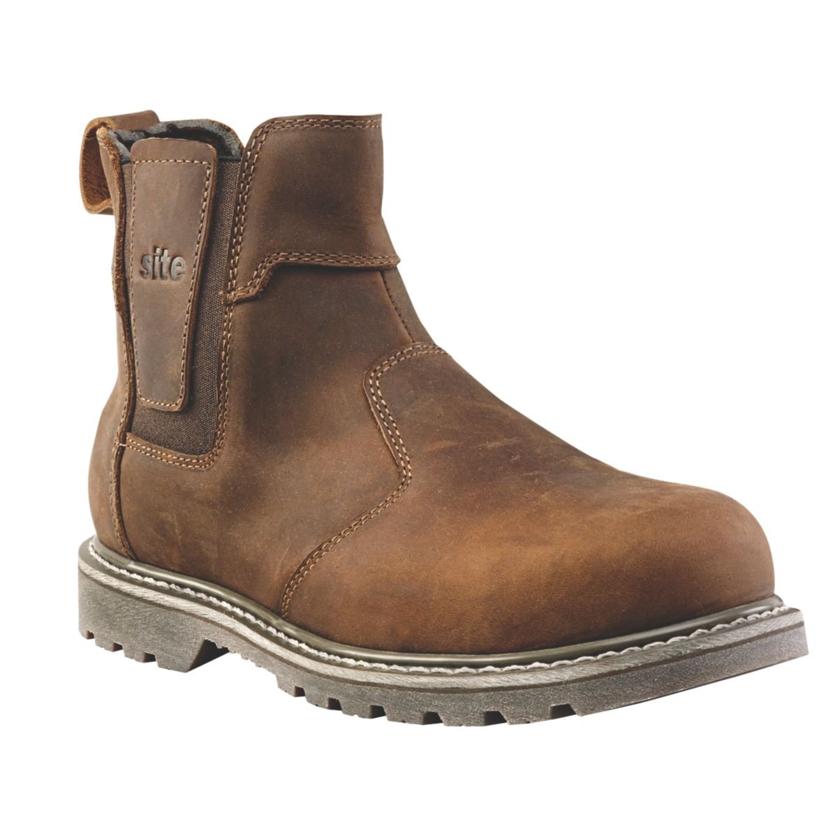 Site Mudguard Dealer Safety Boots Brown Size 9 Amazoncouk DIY