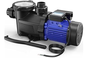 Aquastrong In/Above Ground Pool Pump, High Flow (Single Speed, 2HP, 8917 GPH, 220V)