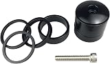 PLATT 8Pcs Bike Headset Spacers 1 1/8 Aluminum Alloy MTB Road Stem Top Cap view 2