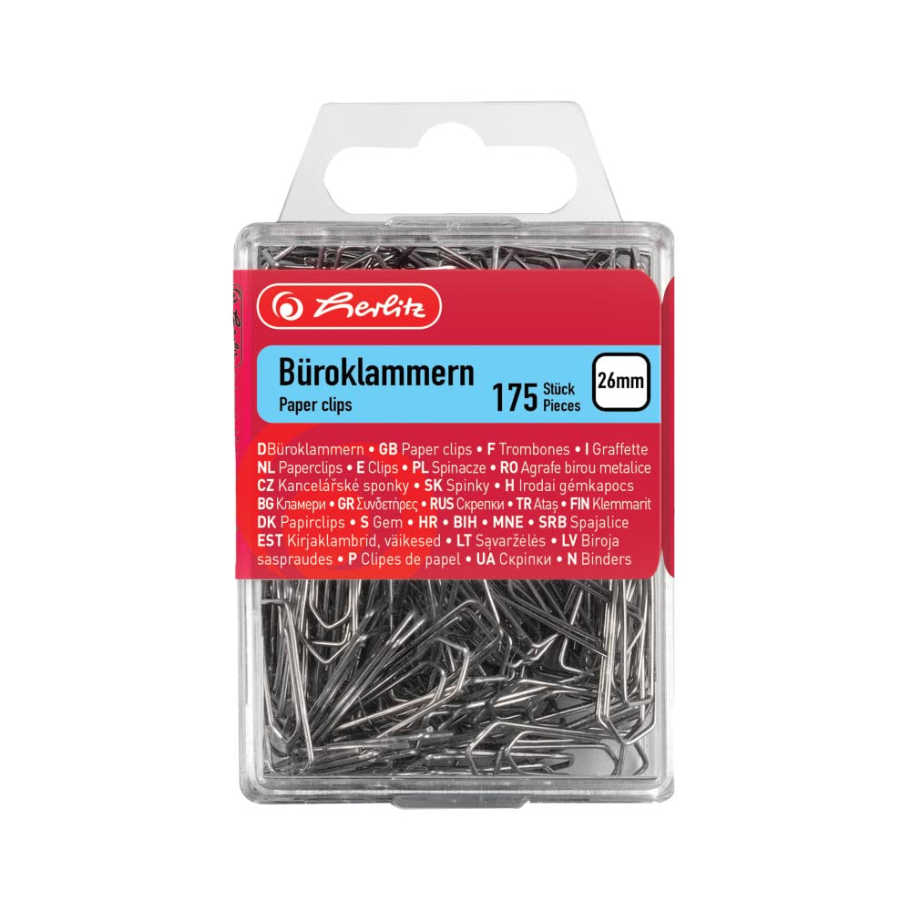 Herlitz 26 mm Paper Clips
