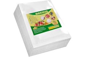 Vacuum Sealer Bags 100 Quart 8" x 12" Food Saver Bag Seal a Meal Commercial Grade BPA Free Great for Vac Storage or Sous Vide