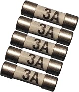 SISI UK 3 AMP Mini Shaver Plug Fuses 20mm x 5mm - Pack of 5 view 1