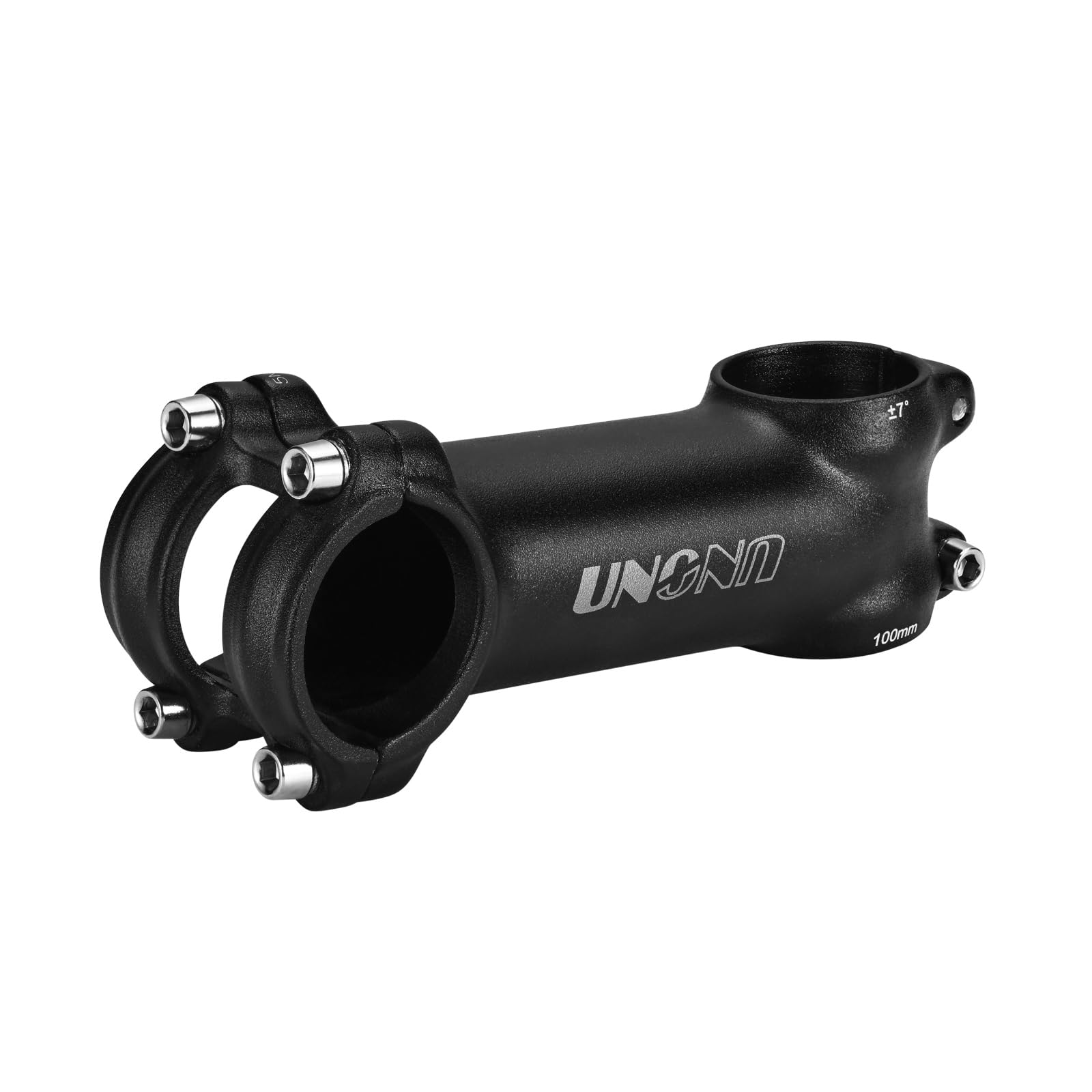 BESNIN 31.8mm Bike Stem 7 Degree MTB Stem Riser 100mm Aluminium Alloy Handlebar Stem for Most Bicycle BMX Road Bikes Mountain Bikes Cycling