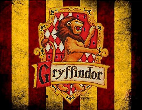 Harry Potter Hogwarts Gryffindor Crest Edible Image Photo Cake Topper Sheet Birthday Party Event - 1/4 Sheet - 13811