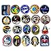 FXBUY 45 PCS Mixed Different Universe NASA Space Shuttle Stickers Spaceship Science Creative for Kids Laptop Skateboard Toy Stickers (Spaceship)